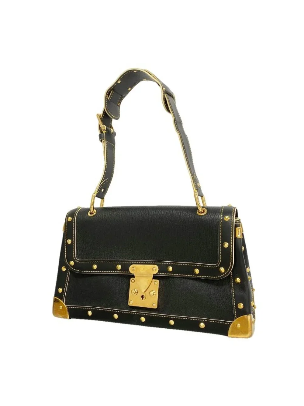 Louis Vuitton Shoulder Bag Suhali Tarantieu Black Noir